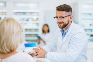 doctor talking to patient